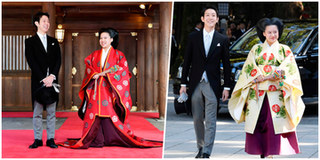 Đều lấy thường dân, 2 công chúa Nhật lại có hôn lễ hoàn toàn khác biệt