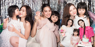 Hoa hậu Tiểu Vy, Đỗ Hà dự sinh nhật ái nữ của bà trùm Hoa hậu