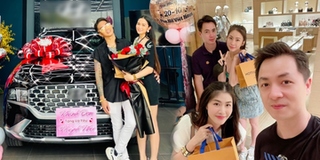 Dàn mỹ nhân nhận quà 20/10: Khánh Đơn tặng ô tô tiền tỷ cho vợ