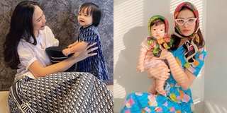 Loạt đồ đôi "đắt xắt ra miếng" của mẹ con sao Việt