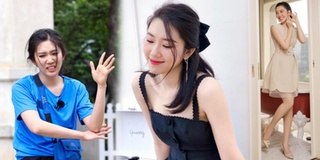 Lăn xả trong Running Man Việt, Thúy Ngân ngoài đời lại nhẹ nhàng lạ