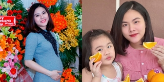 Nhan sắc Vân Trang trong 2 lần mang thai: Tăng cân vẫn xinh đẹp