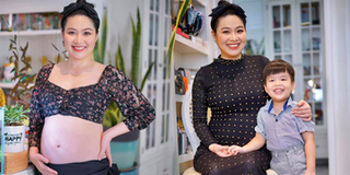 Lê Khánh rạng rỡ khoe bụng bầu, thấy bản thân ngày càng đẹp và trẻ hơn