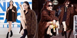 Đụng hàng "nữ hoàng nội y", Lương Thùy Linh ghi điểm nhờ đôi chân 1m22