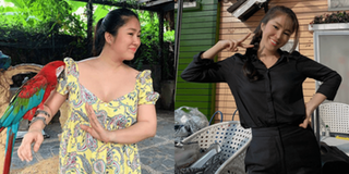 Một thời phá dáng, Lê Phương nay thon thả khi trở lại phim trường