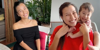 Sang Singapore, Hoàng Oanh "chăm" để mặt mộc, ngày càng nhuận sắc