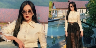 Rũ bỏ cân nặng, Phương Oanh sang chảnh với toàn đồ hiệu