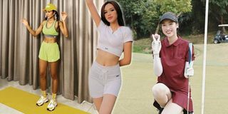 Thời trang vận động của các nàng hậu Việt: Đỗ Hà đầy năng lượng tại MW