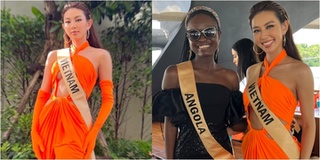 Thùy Tiên chủ động cho thí sinh "đối thủ" mượn đồ ở Miss Grand 2021