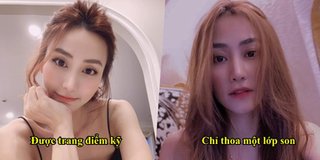 Cận cảnh nhan sắc “chỉ một chút son” của Ngân Khánh