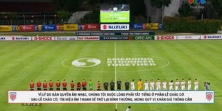 B.H.M lên tiếng vụ "không nghe được Quốc ca Việt Nam tại AFF Cup"