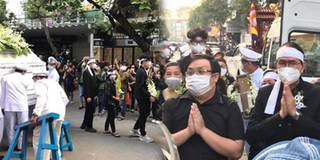 Lễ an táng được đông đảo khán giả đến dự của NSƯT Thanh Kim Huệ