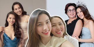 Nhan sắc mẹ ruột của các nàng hậu đình đám