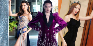 Hoa hậu Thùy Tiên chuộng đồ chất liệu nhung sau đăng quang MGI 2021