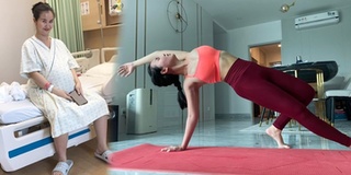Võ Hạ Trâm giảm hơn 15kg sau gần 5 tháng sinh bé Moon, eo phẳng lì
