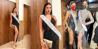 Kim Duyên rạng rỡ trong buổi diễn thời trang và tiệc đêm Miss Universe