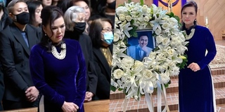 Vợ cố nghệ sĩ Chí Tài bật khóc trong lễ giỗ đầu của chồng tại Mỹ