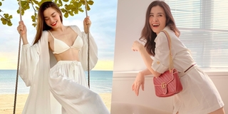 Sao Việt mặc gì hôm nay (30/12): Đông Nhi, Hà Hồ diện cùng tông trắng