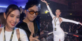 Hoa hậu Thùy Tiên lộ khoảnh khắc "quẩy banh nóc" concert Rap Việt