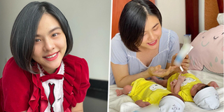 Vân Trang khoe nhan sắc rạng rỡ sau 1 tháng sinh con