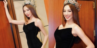 Thùy Tiên tạo dáng "sương sương" khoe thần thái chuẩn Hoa hậu
