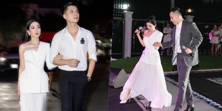 Lệ Quyên bị fan "soi" mặc lại trang phục cũ dự sinh nhật Vũ Khắc Tiệp