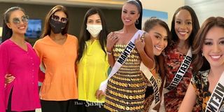 Khánh Vân đem đồ thun, Kim Duyên “chiêu đãi” thí sinh MU với áo bà ba