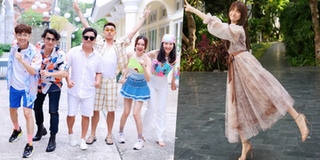Hòa Minzy tham gia Running Man Việt: diện đầm công chúa, đi giày cao