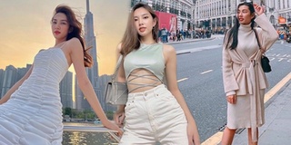 Thời trang thường ngày đơn giản của Miss Grand 2021 Thùy Tiên