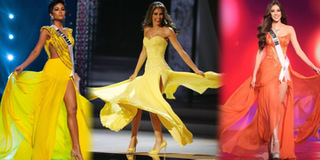 Những cú xoay váy đẹp thần sầu của các thí sinh tại Miss Universe
