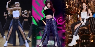 Đọ sắc Lisa, Eunjung và Chaeryeong khi diện cùng một chiếc quần