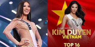 Kim Duyên chia sẻ đầu tiên sau khi dừng chân ở Top 16 Miss Universe