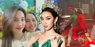 Hoa hậu Thùy Tiên lên tiếng khi mẹ ruột đi xe ôm sau sự kiện chào đón