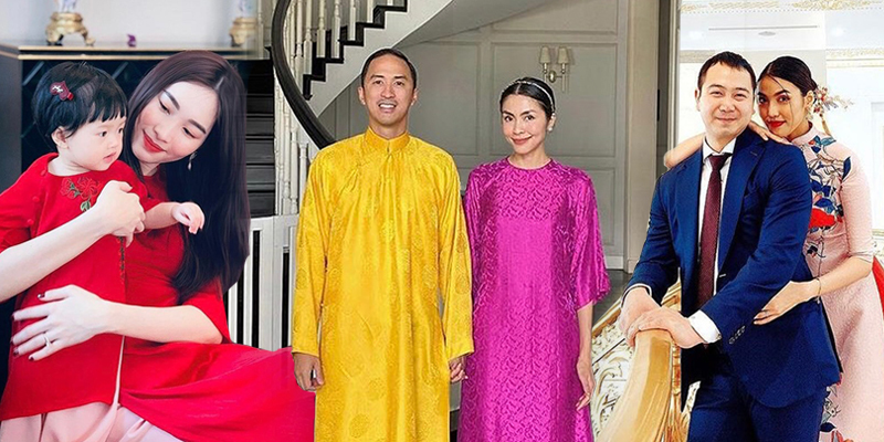 Dàn mỹ nhân Việt làm dâu hào môn chăm diện áo dài mỗi dịp Tết đến