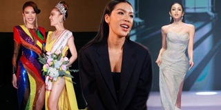 Minh Tú lần đầu nhắc về màn catwalk xách váy của Lương Mỹ Kỳ