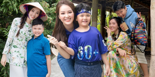 Á hậu Thụy Vân chi nửa tỷ đồng mỗi năm cho học phí của con