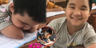 Nghị lực phi thường của cậu học trò nhỏ: Vượt nghịch cảnh để viết chữ