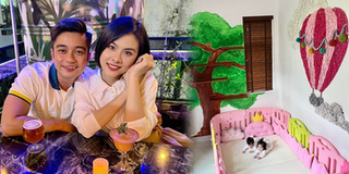 Vân Trang tự tay làm phòng vui chơi cho con, xứng danh mẹ bỉm khéo léo