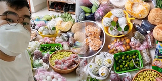 Con trai sống xa nhà, bố mẹ gói từ quả trứng đến cọng hành gửi cho