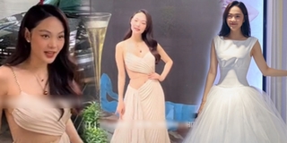 "Cô dâu tháng 6" Minh Hằng khoe nhan sắc qua cam thường khi dự sự kiện
