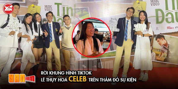Hot TikToker Lê Thụy "khuấy động" tại sự kiện ra mắt MV của Tăng Phúc