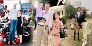 Con gái lai Tây của Lan Phương hơn 4 tuổi toàn thích chơi môn nhà giàu