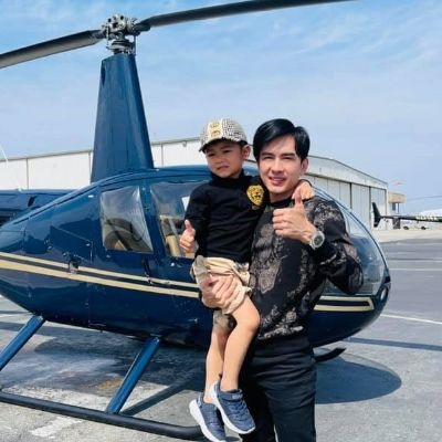 Con trai Đan Trường sống "vương giả", chơi môn thể thao cho người giàu