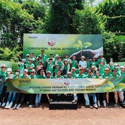 yan.vn - tin sao, ngôi sao - Diageo Việt Nam tiếp tục trồng rừng tại Khu dự trữ sinh quyển Đồng Nai