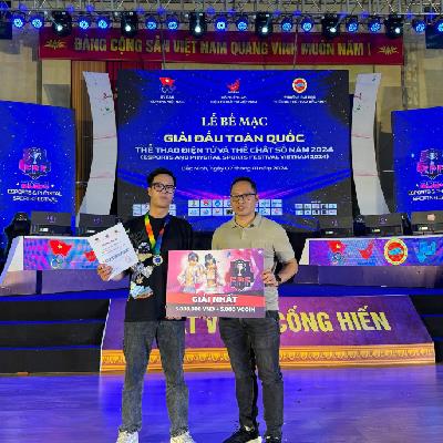yan.vn - tin sao, ngôi sao - Tuyển thủ Audition được Viresa trao chứng nhận thành tích tại giải đấu EPF24