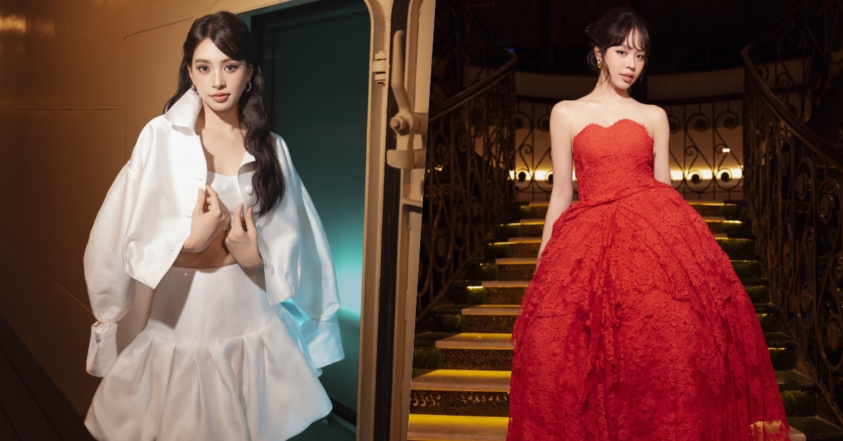 Gallery - Dàn Hoa hậu, Á hậu đọ sắc thảm đỏ show VUNGOC&SON - YAN